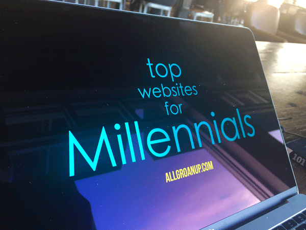 List of the Top Websites for Millennials and 20-somethings