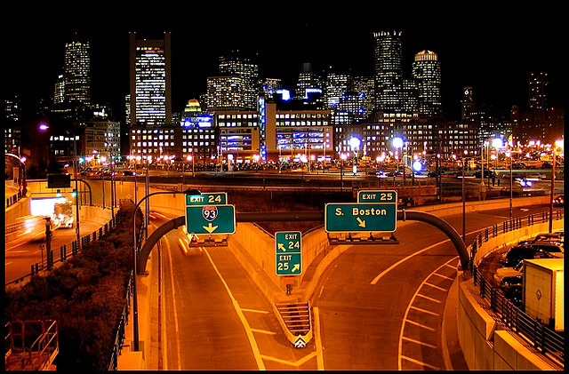 Picture of Boston at Night