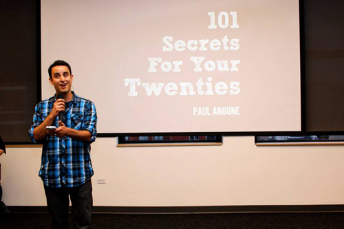 101 Secrets for your Twenties Giveaways, Parties, and Pictures