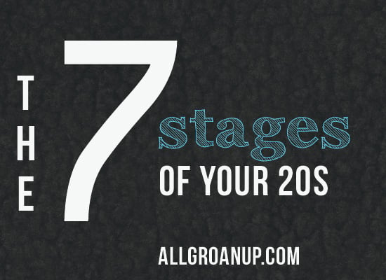 The 7 Stages of Your 20s (as explained by hilarious GIFs)