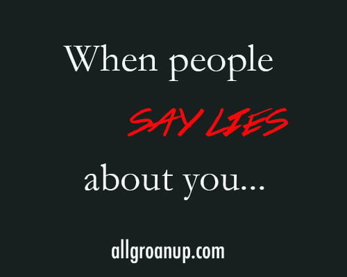 people telling lies quotes